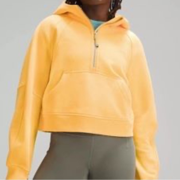 lululemon athletica Sweaters - Lululemon scuba oversized half zip hoodie M/L